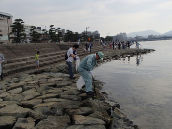 千鳥南公園前宍道湖岸