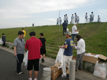 なぎさ公園をみんなできれいに（斐川）